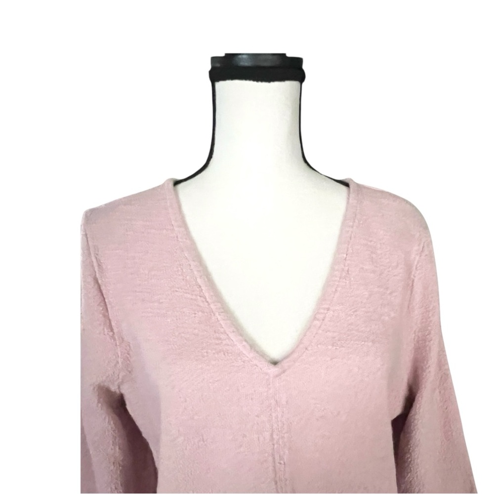 Madewell Full Sleeve textured V Neck top.#K4793. SZ. XL - Picture 4 of 8